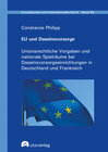 Buchcover EU und Daseinsvorsorge