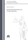 Buchcover Bestimmtheitsgrundsatz und Strafgesetzgebung