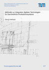 Buchcover Methodik zur Integration digitaler Technologien für Ganzheitliche Produktionssysteme