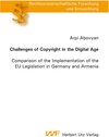 Buchcover Challenges of Copyright in the Digital Age / utzverlag