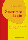 Buchcover Subjektivität heute / utzverlag