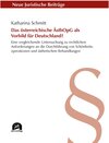 Buchcover Das österreichische ÄsthOpG als Vorbild für Deutschland? / utzverlag