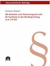Buchcover Die Kenntnis vom Steueranspruch und ihr Nachweis in der Rechtsprechung zu § 370 AO / Neue Juristische Beiträge Bd.132