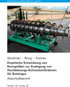 Buchcover Empirische Entwicklung von Kenngrößen zur Auslegung von Hochleistungs-Schneckenförderern für Schüttgut