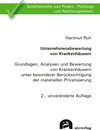 Buchcover Unternehmensbewertung von Krankenhäusern