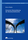 Buchcover Autonome Harmonisierung des Gemeinschaftsrechts