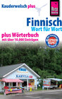 Buchcover Reise Know-How Sprachführer Finnisch - Wort für Wort plus Wörterbuch: Kauderwelsch Band 15+