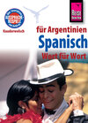 Buchcover Reise Know-How Sprachführer Spanisch für Argentinien - Wort für Wort: Kauderwelsch-Band 84
