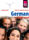 Buchcover Reise Know-How Kauderwelsch German - word by word (Deutsch als Fremdsprache, englische Ausgabe): Kauderwelsch-Sprachführ