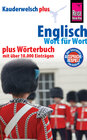 Buchcover Reise Know-How Sprachführer Englisch - Wort für Wort plus Wörterbuch mit über 10.000 Einträgen: Kauderwelsch-Band 64+