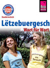 Buchcover Lëtzebuergesch - Wort für Wort (für Luxemburg)