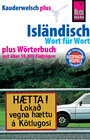 Buchcover Isländisch - Wort für Wort plus Wörterbuch