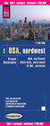 Buchcover Reise Know-How Landkarte USA 01, Nordwest (1:750.000) : Washington und Oregon