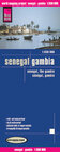 Buchcover Reise Know-How Landkarte Senegal, Gambia (1:550.000)