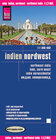 Buchcover Reise Know-How Landkarte Indien, Nordwest (1:1.300.000)