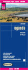 Buchcover Reise Know-How Landkarte Uganda (1:600.000)