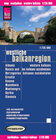 Buchcover Reise Know-How Landkarte Balkanregion, Westliche (1:725.000): Albanien, Bosnien, Herzegowina, Kosovo, Kroatien, Mazedoni