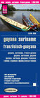 Buchcover Reise Know-How Landkarte Guyana, Suriname, Französisch-Guayana (1:850.000)