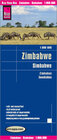 Buchcover Reise Know-How Landkarte Simbabwe (1:800.000)