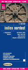 Buchcover Reise Know-How Landkarte Indien, Nordost (1:1.300.000)