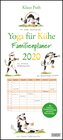Buchcover Yoga für Kühe Familienplaner 2020 – Wandkalender – Familien-Kalender mit 6 Spalten – Format 22 x 49,5 cm