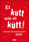 Buchcover Kölsche Sprüche 2020