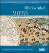 Buchcover Geographisch-Kartographischer Kalender 2020 – Der Blickwinkel des Kartographen – Wand-Kalender mit historischen Landkart