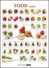 Buchcover FOOD 2020 – Lebensmittel-Warenkunde – Küchen-Kalender von DUMONT– Poster-Format 49,5 x 68,5 cm