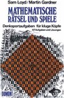 Buchcover Mathematische Rätsel und Spiele