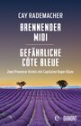 Buchcover Brennender Midi / Gefährliche Côte Bleue