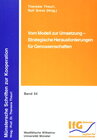 Buchcover Vom Modell zur Umsetzung – Strategische Herausforderungen für Genossenschaften