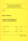 Buchcover Analysis and Design of Turbo Code Interleavers