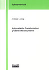Buchcover Automatische Transformation großer Softwaresysteme