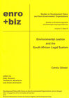 Buchcover Environmental Justice and the South African Legal System