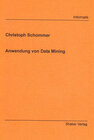 Buchcover Anwendung von Data Mining