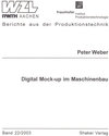 Buchcover Digital Mock-up im Maschinenbau