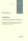 Buchcover E-Learning, Sprachen und Kultur