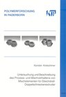 Buchcover Untersuchung und Beschreibung des Prozess- und Mischverhaltens von Mischelementen für Gleichdrall-Doppelschneckenextrude