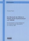 Buchcover Die Mechanik der Wärme in Hegels Jenaer Systementwurf von 1805/06