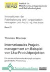 Buchcover Internationales Projektmanagement am Beispiel von Lkw-Produktprojekten