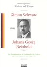 Buchcover Wirken und Wirren. Simon Schwarz alias Johann Georg Reinbold