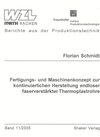 Buchcover Fertigungs- und Maschinenkonzept zur kontinuierlichen Herstellung endloser faserverstärkter Thermoplastrohre