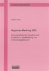 Buchcover Regionen-Ranking 2005