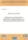 Buchcover Optimierung dynamischer elektrischer Eigenschaften von Kompensationsbauelementen