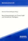 Buchcover Neue Anwendungen von Fuzzy-Logik und Künstlicher Intelligenz