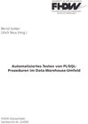 Buchcover Automatisiertes Testen von PL/SQL-Prozeduren im Data-Warehouse-Umfeld