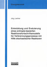 Buchcover Entwicklung und Evaluierung eines entropie-basierten Reaktionsfortschrittsmodells für Verbrennungsprozesse mit Hilfe sto