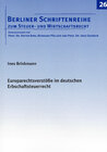 Buchcover Europarechtsverstöße im deutschen Erbschaftsteuerrecht