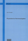 Buchcover Physikalische Rechenaufgaben