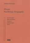 Buchcover Wiener Nachkriegs-Biographie